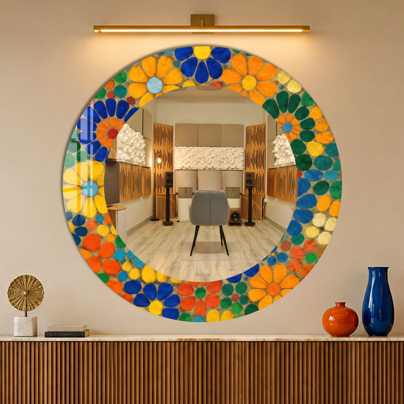 Vibrant Mosaic Blooms lifestyle view