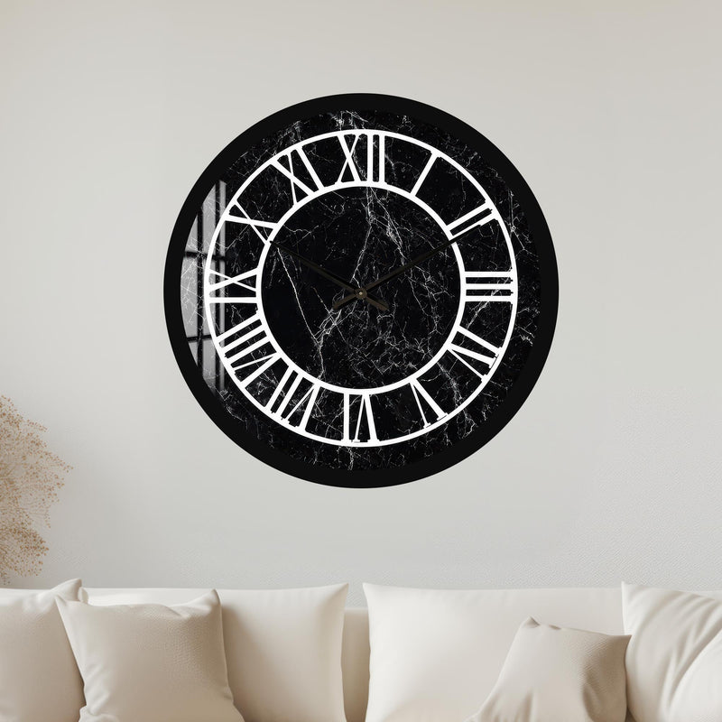 Midnight Marble Roman with black frame