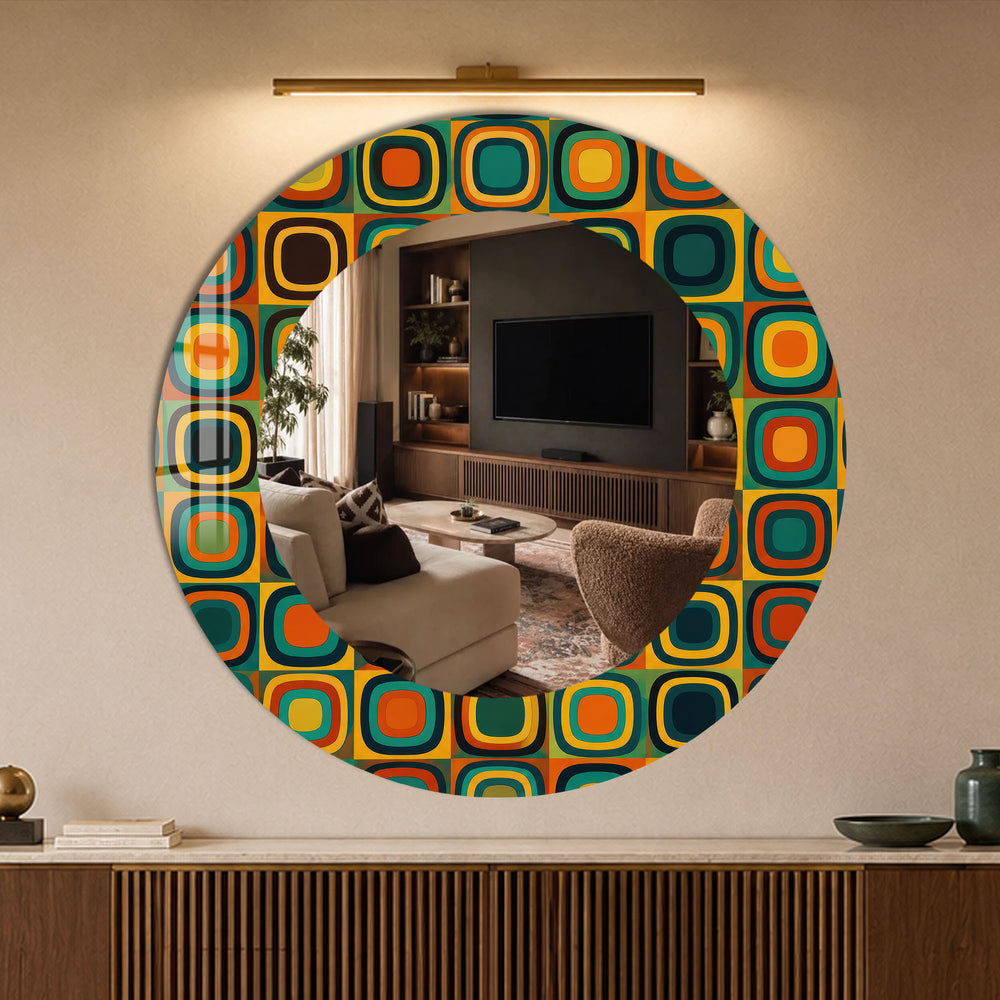 Retro Mod Squares lifestyle view