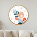 Modern Botanical Bloom with gold frame