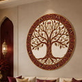 Jewelled Burgundy Tree Of Life lifestyle view