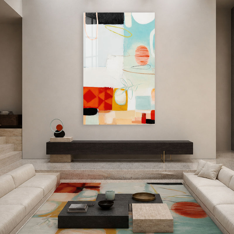 Playful Geometric Rhythm lifestyle view
