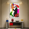 Follow Your Dreams Chimp with silver frame