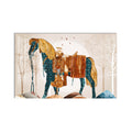 Collage Horse in Harness product shot on white background