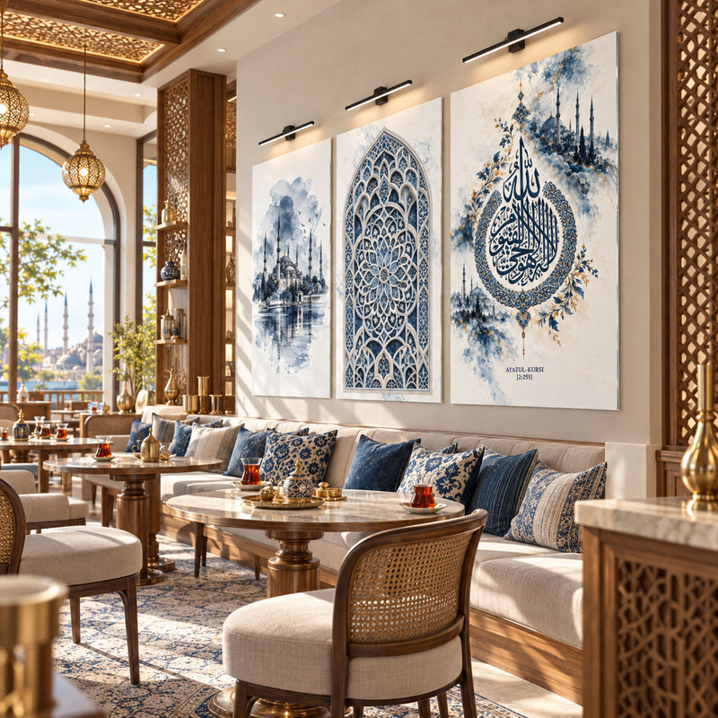 Islamic Blue lifestyle view