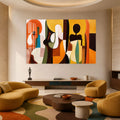Sunlit Abstract Figures lifestyle view