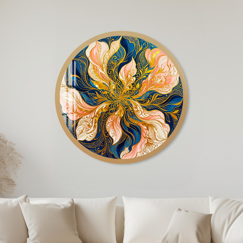 Midnight Blossom with black frame