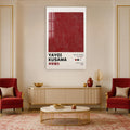 Kusama Crimson Dots lifestyle view