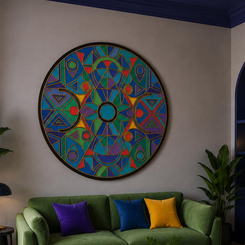 Enamel Geometric Kaleidoscope lifestyle view