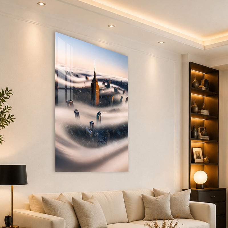 Manhattan Above The Clouds angled lifestyle view