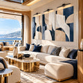 Navy Abstract lifestyle view