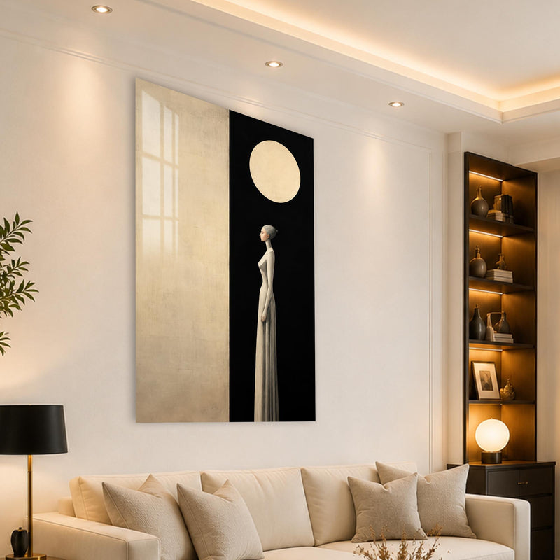 Woman Under The Moon angled lifestyle view