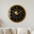 Golden Cosmic Orbit with gold frame