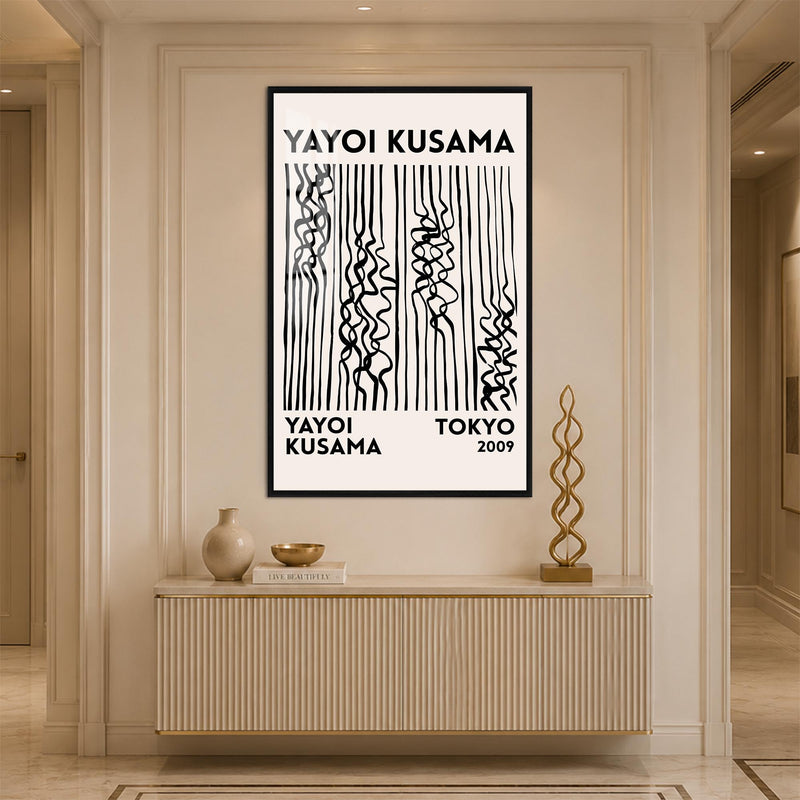 Tokyo Line Echoes with black frame