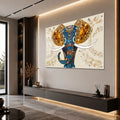 Mosaic Elephant Portrait angled lifestyle view