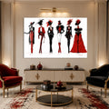 Crimson Couture Lineup lifestyle view