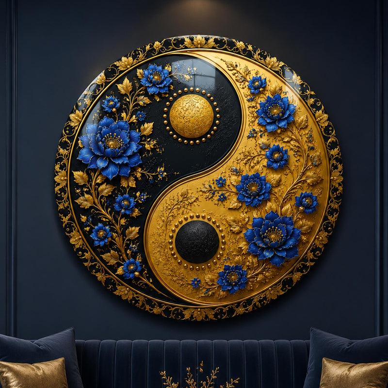 Floral Yin Yang lifestyle view