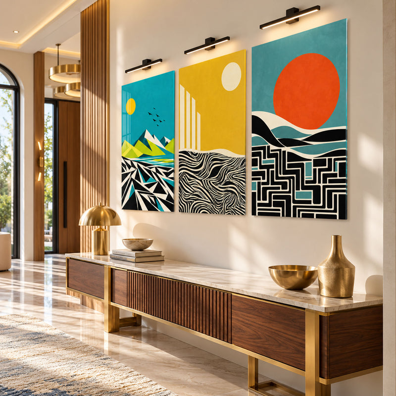 Abstract Horizons lifestyle view
