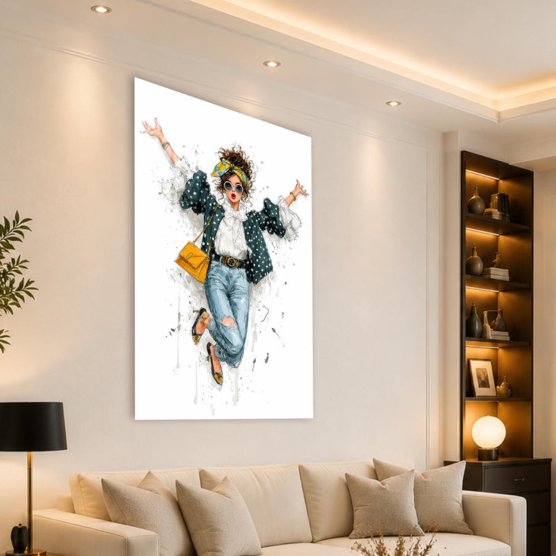 Playful Fashionista lifestyle view