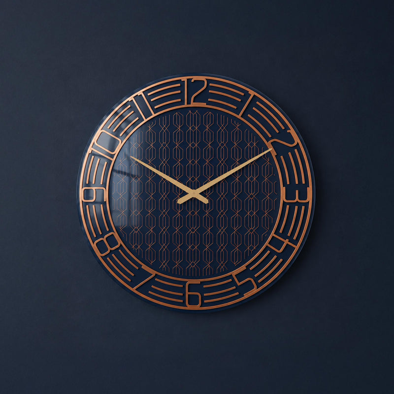 Navy Deco Geometry lifestyle view