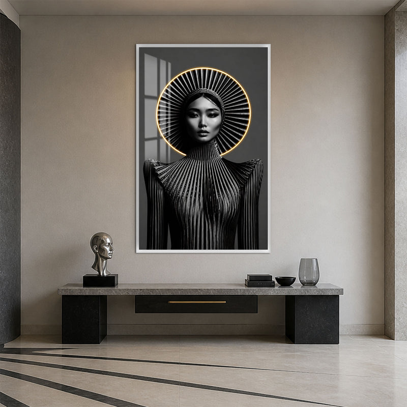 Radiant Future Muse with white frame