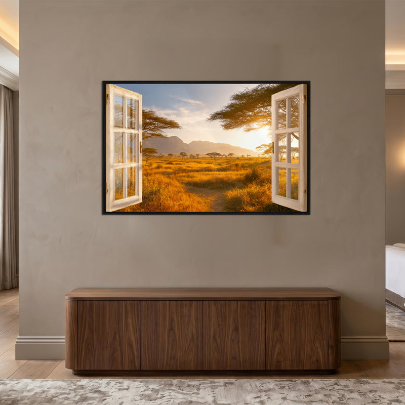Golden Savanna Window lifestyle view