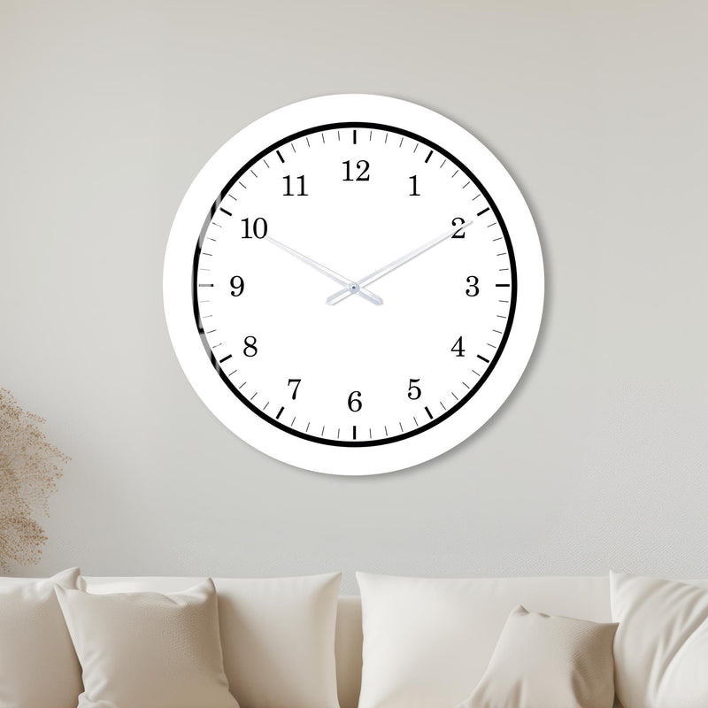 Classic Monochrome with white frame