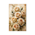 Champagne Rose Bouquet product shot on white background
