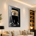 Classic Black Roadster angled lifestyle view