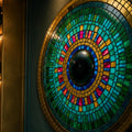 Concentric Emerald Iris Mandala lifestyle view