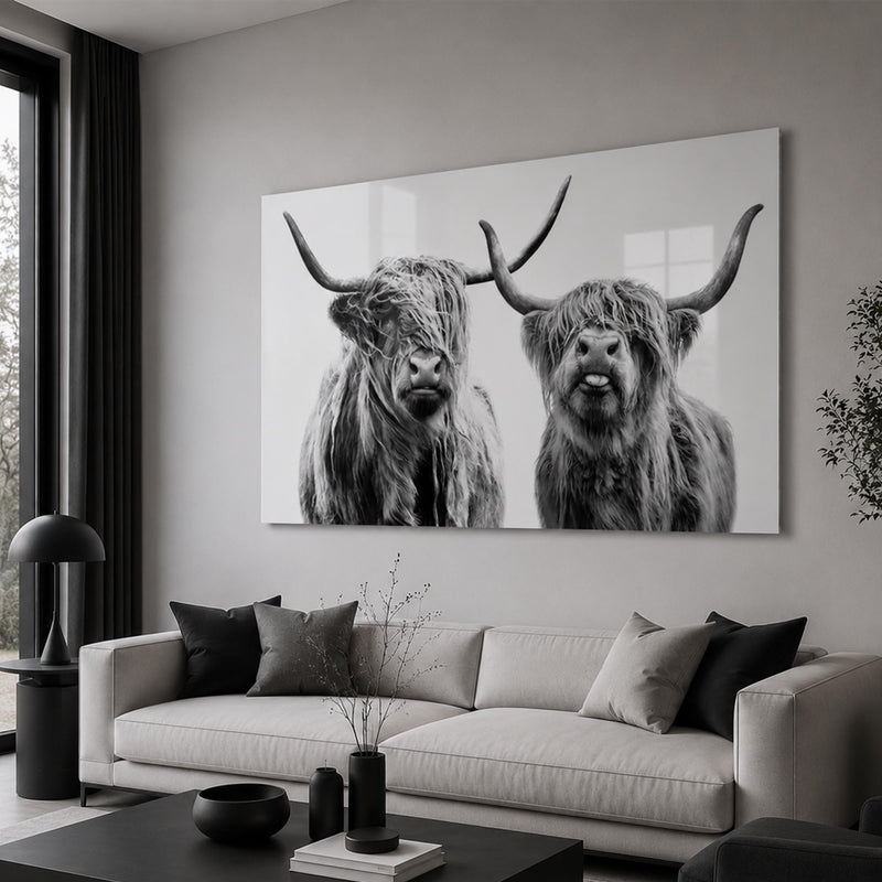 Highland Cow Duo lifestyle view