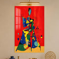 Crimson Abstract Muse lifestyle view