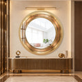 Gilded Copper Rings with gold frame