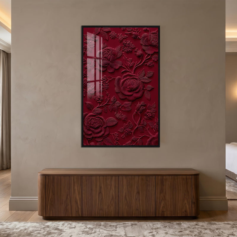Crimson Rose Relief lifestyle view