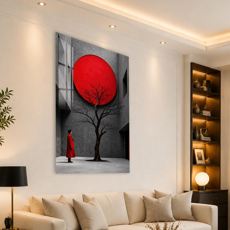 Red Sun Courtyard angled lifestyle view