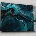 Artronauts Glass Print Wave Abstract