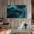 Artronauts Glass Print Wave Abstract