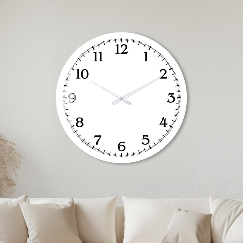 Classic Monochrome Dial with white frame