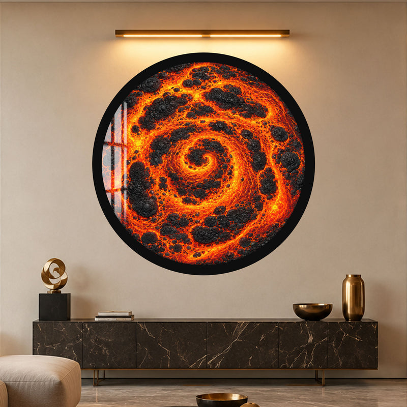 Molten Vortex with black frame