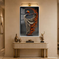 Ember Dance with white frame