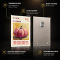 Yayoi Pumpkin Poster — tempered glass, ultra HD print, ready to hang