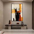 Urban Orange Crossroads with black frame