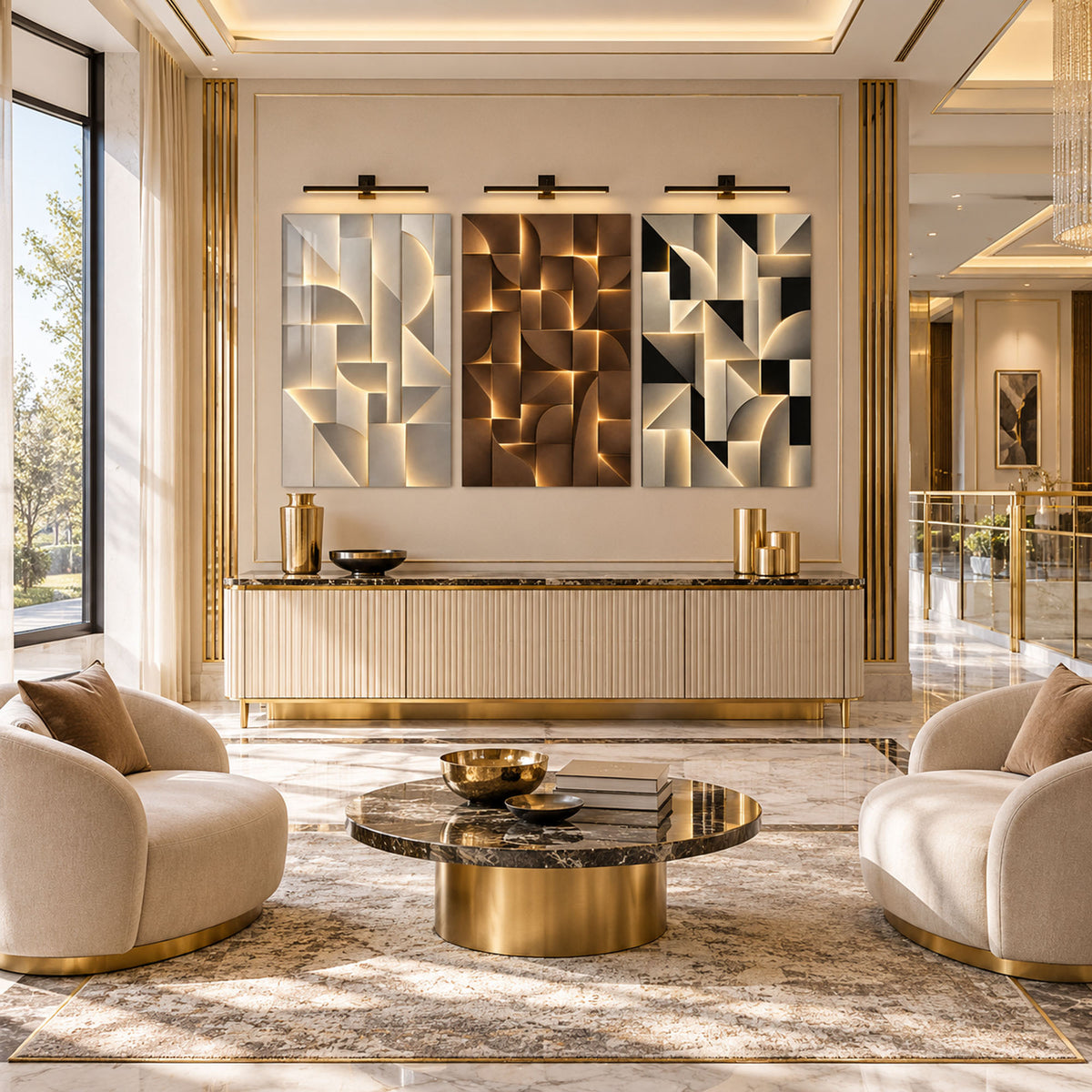 Golden Geometry lifestyle view