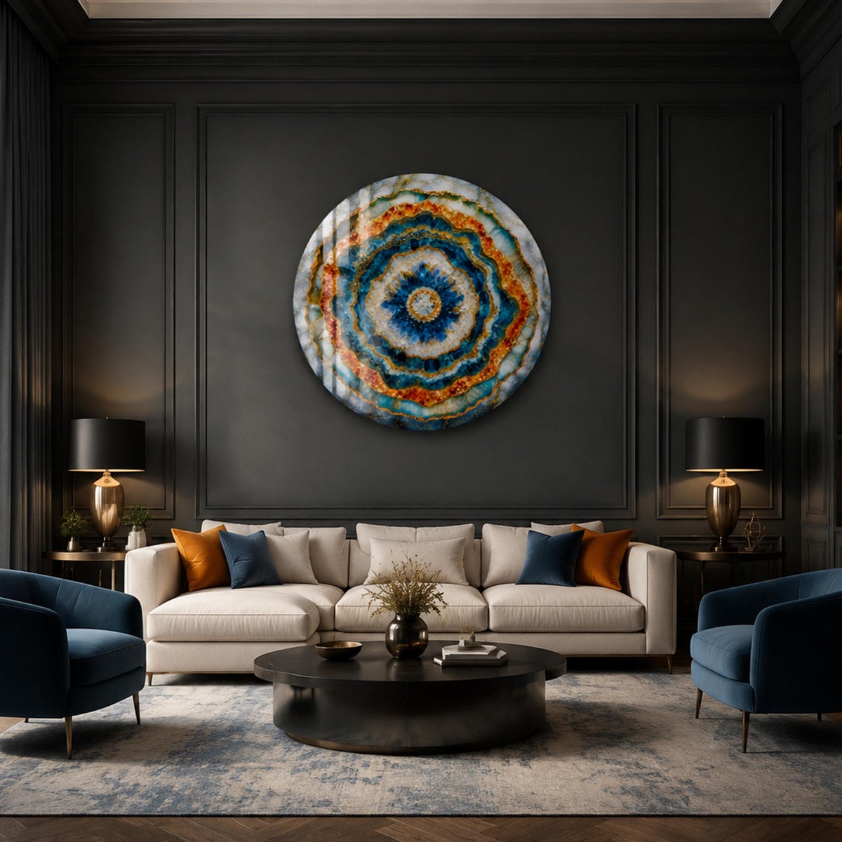 Sapphire Geode Bloom lifestyle view