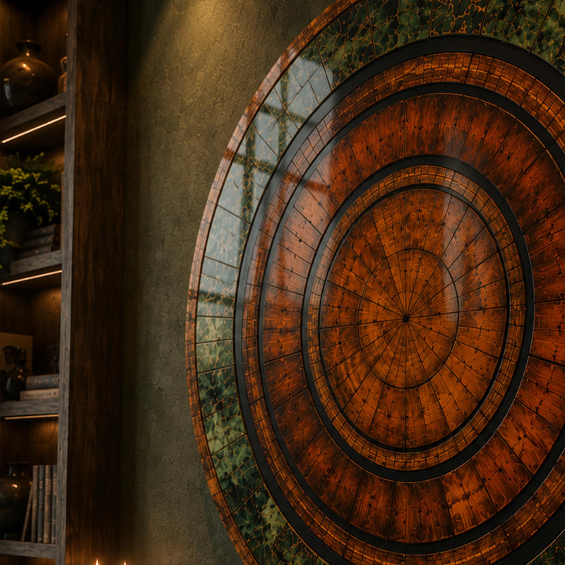 Emerald Timber Rings lifestyle view