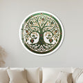 Pomegranate Tree Of Life with white frame