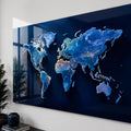 Midnight World Map lifestyle view