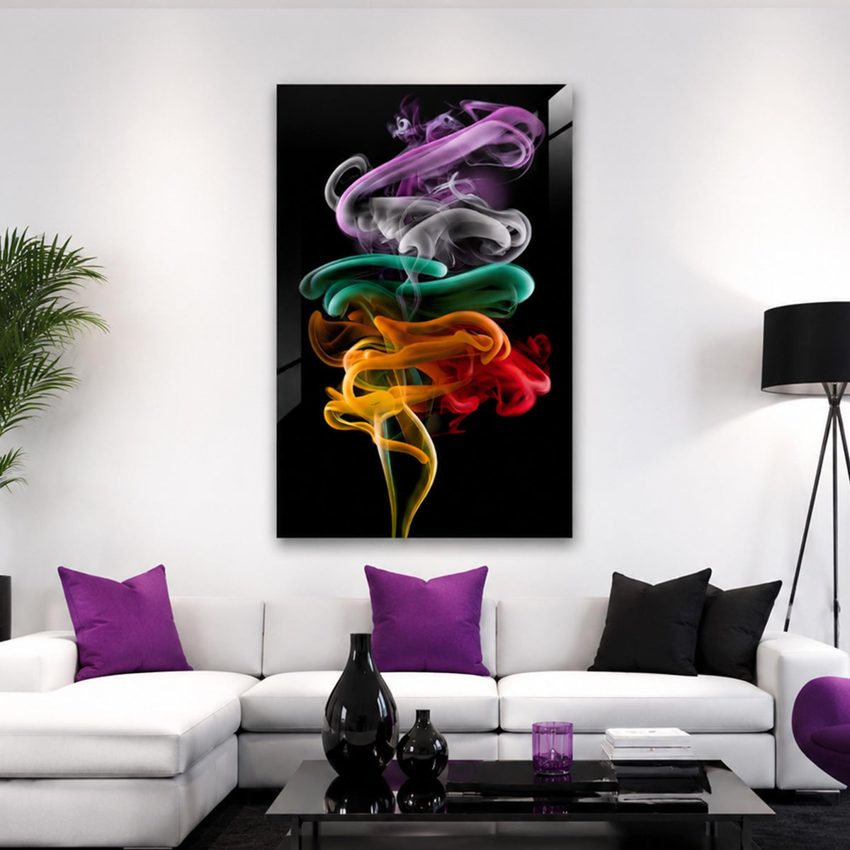 Chromatic Smoke Ribbons lifestyle view