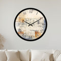 Weathered Roman Numerals with black frame