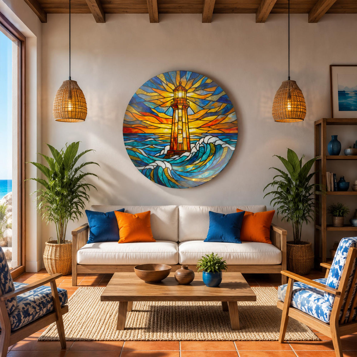 Beacon Through The Waves in a modern room